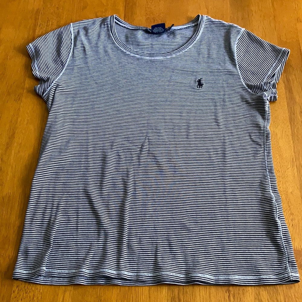 Ralph Lauren Sport Stripe Tee L